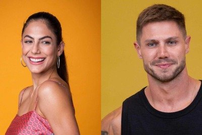 A influenciadora Mari Gonzalez se pronunciou após ganhar força nas redes um comentário feito por Juliano Floss sobre o antigo relacionamento dela com Jonas Sulzbach -  (crédito: TV Globo/Divulgação)