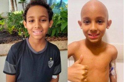 Theo segue aguardando uma amostra de medúla óssea compatível com a sua -  (crédito: Arquivo pessoal)