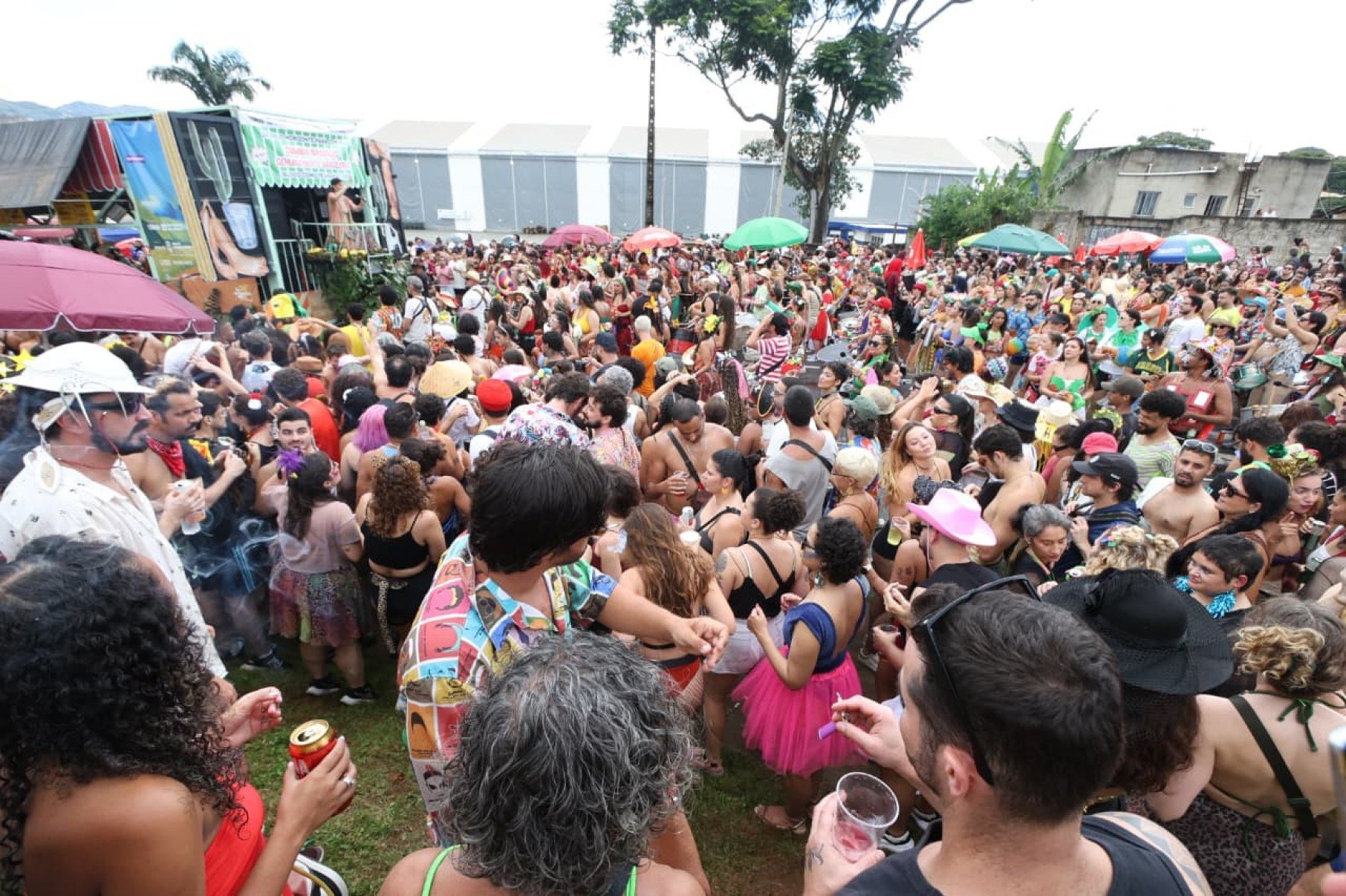 Bloco C&oacute;mo te Lhama? desfilou pela Regi&atilde;o Leste de Belo Horizonte -Marcos Vieira/EM/D.A Press
