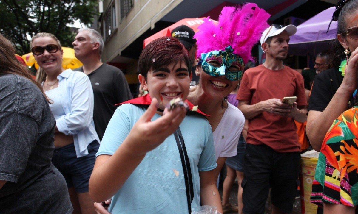 Bloco das Charangueiras, na Savassi