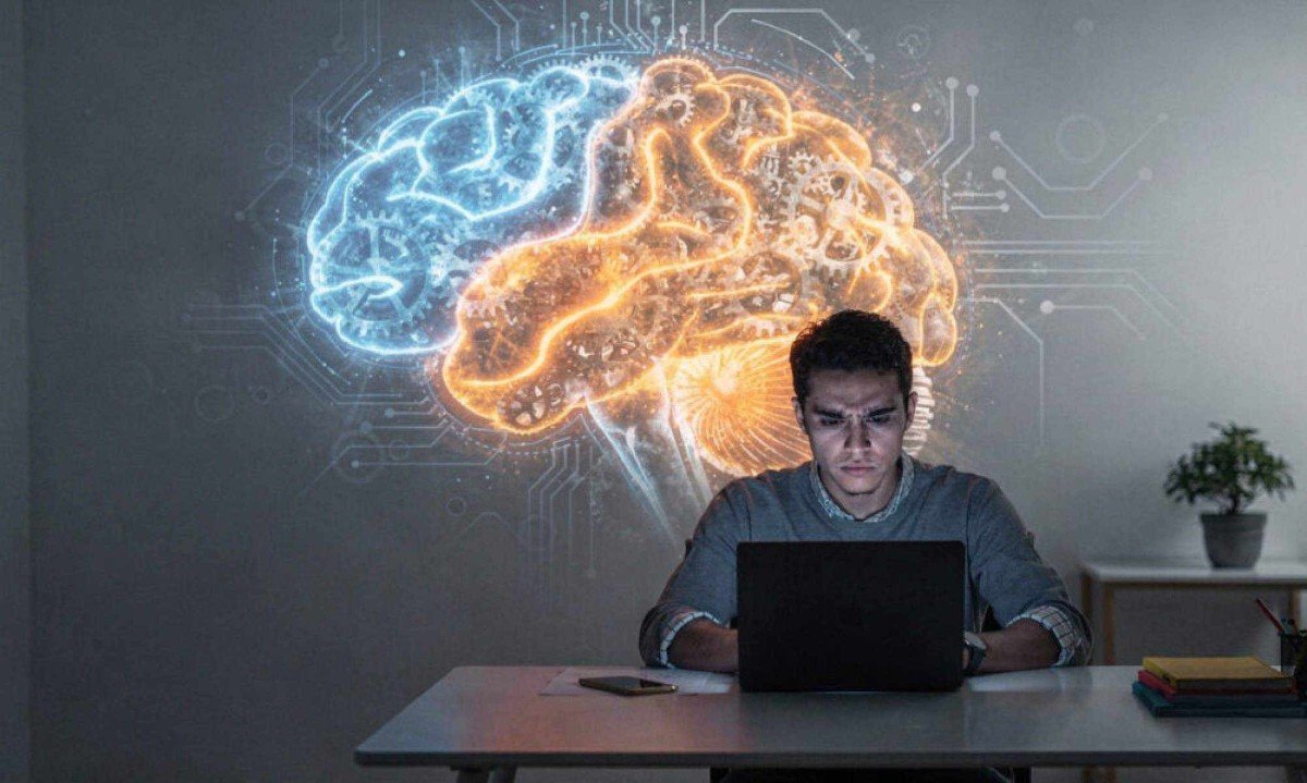 Pesquisadores identificam mecanismo cerebral que pode bloquear a motivação para tarefas difíceis -  (crédito: Tupi)