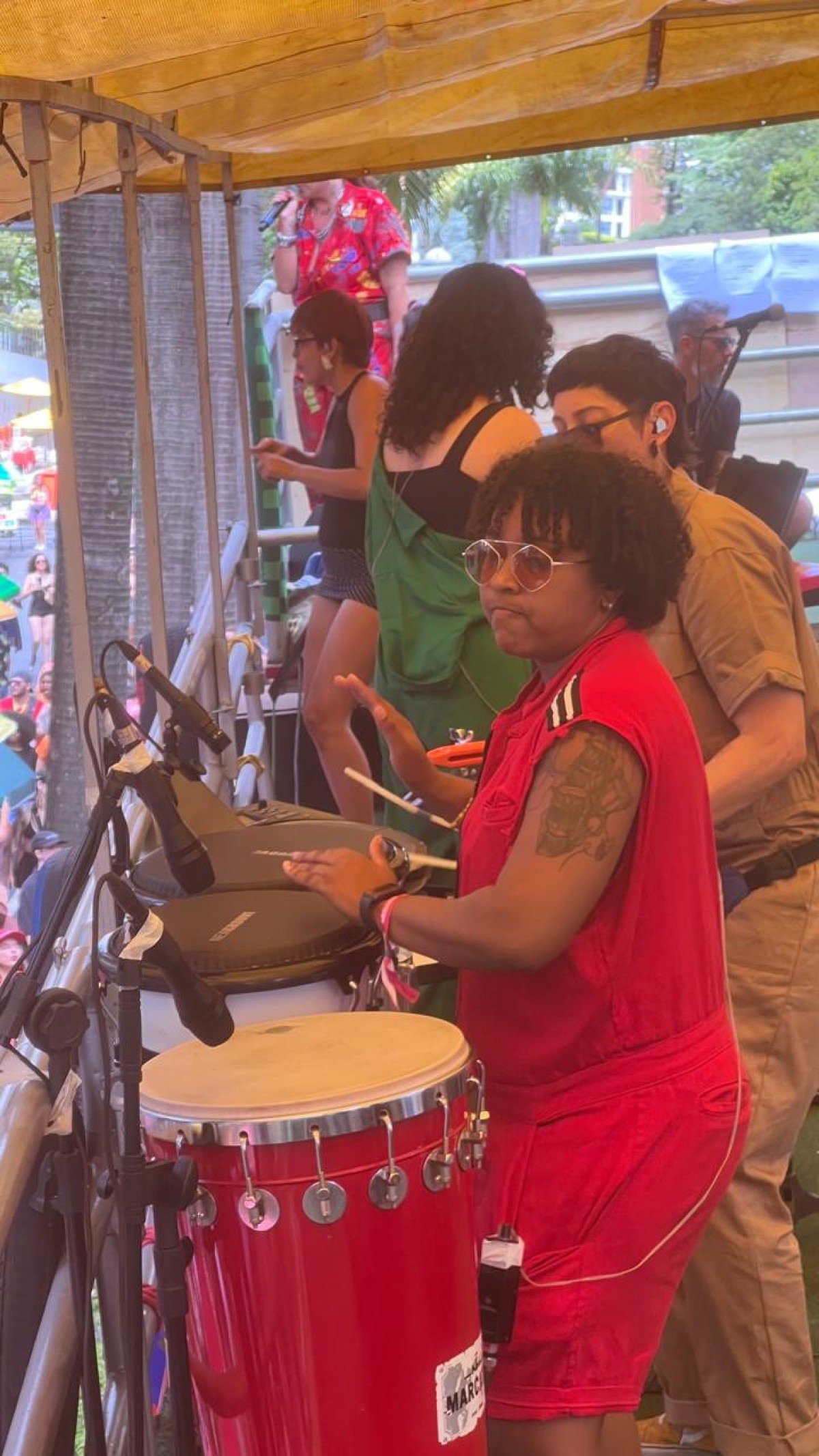 Bloco da Amandona, na Savassi-Edésio Ferreira/EM/D.A Press