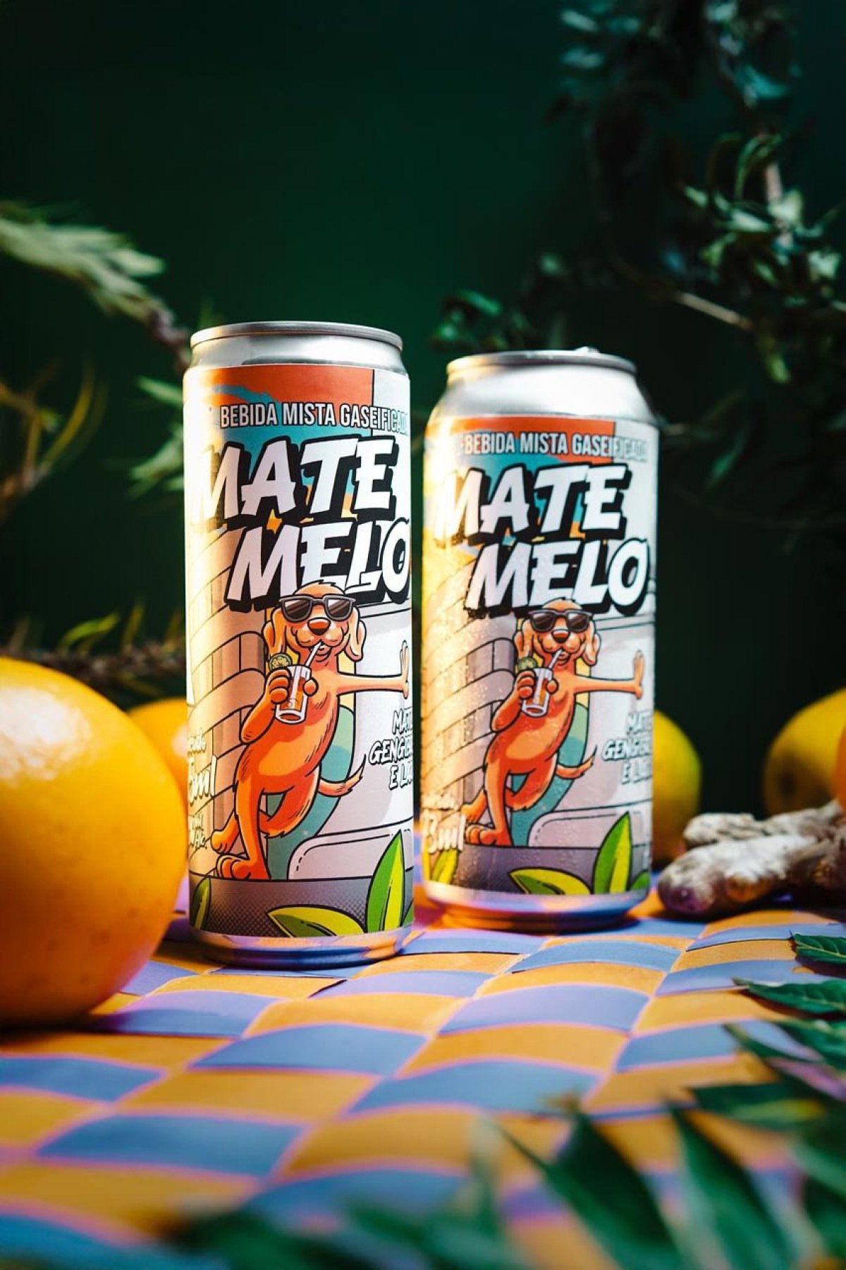 O nome e o divertido r&oacute;tulo da Mate Melo reverenciam o vira-lata caramelo, um verdadeiro &iacute;cone brasileiro