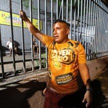 Em Belo Horizonte, grupo de indígenas venezuelanos ainda aguarda definições - Marcos Vieira/EM/D.A.Press