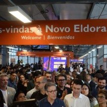 Viaje de graça: estação do metrô Novo Eldorado é inaugurada na Grande BH - T&uacute;lio Santos/EM/D.A.Press