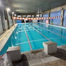 Piscina de academia na zona leste de São Paulo onde professora nadou e reclamou de água antes de ser internada e morrer  -  (crédito: Divulgação/Polícia Civil)