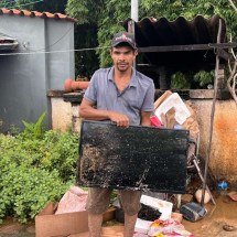 Temporal inunda cidade da Grande BH; moradores contabilizam prejuízos  - Edésio Ferreira/EM/DA Press