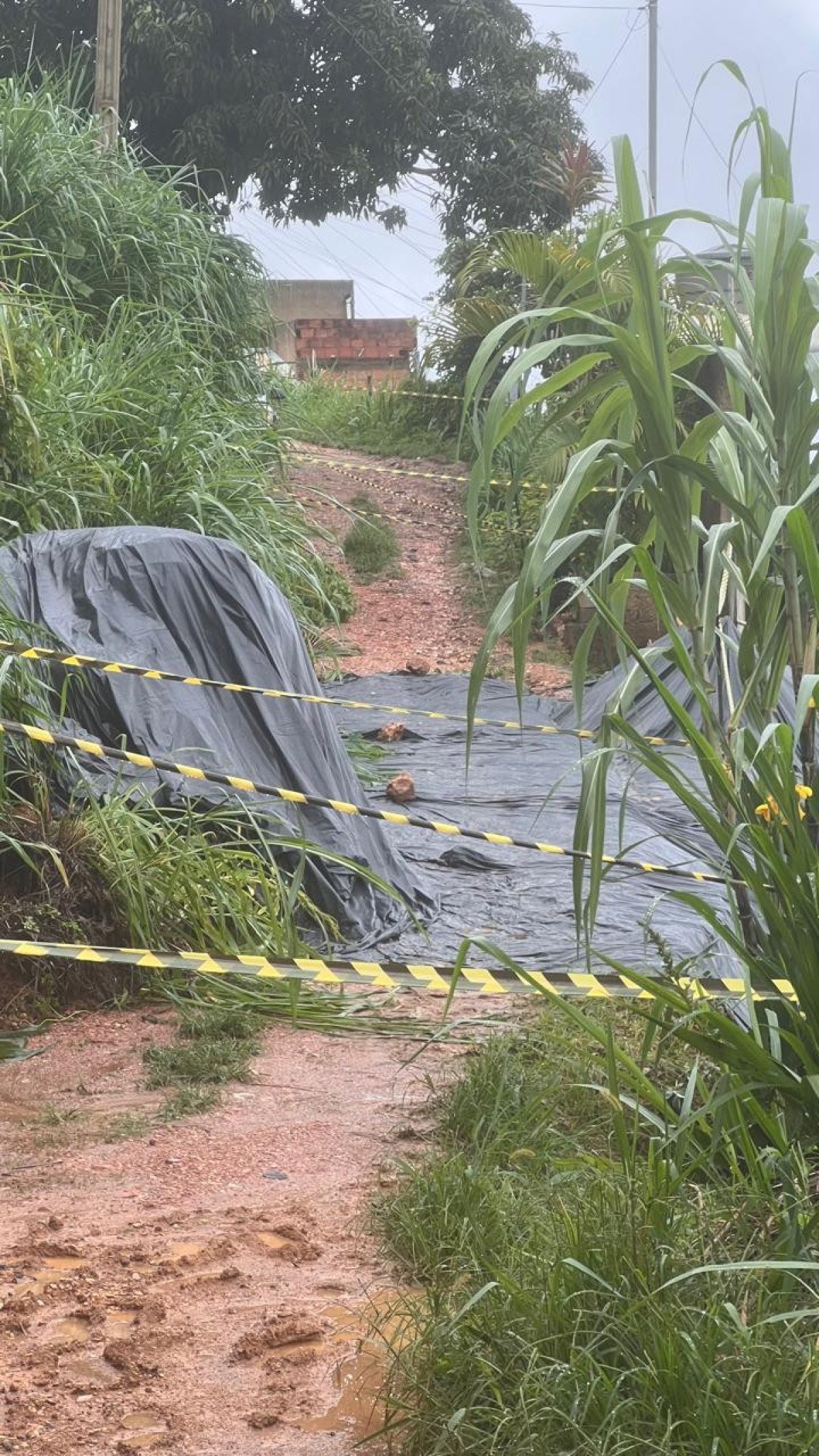 Chuva forte causa estragos em Jaboticatubas, na Grande BH.