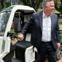 Coleta de lixo em BH: carrinhos elétricos são testados no lugar de carroças - Quéren Hapuque/EM/DA Press