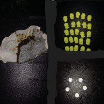 PRF apreende nova droga sintética "abacaxizinho" na BR-040, em MG - PRF/Reprodução