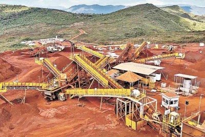 Minas Gerais e Pará, juntos, responderam por 83,4% do valor da produção mineral brasileira -  (crédito: Divulgação)