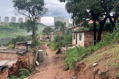 Ocupação é alvo de disputa judicial e mobilizações frequentes na capital mineira -  (crédito: Wellington Barbosa/EM/D.A.Press)