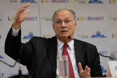 O ex-deputado roberto freire está conseguindo inviabilizar a federação do cidadania com o PSB -  (crédito: josé cruz/agência brasil)