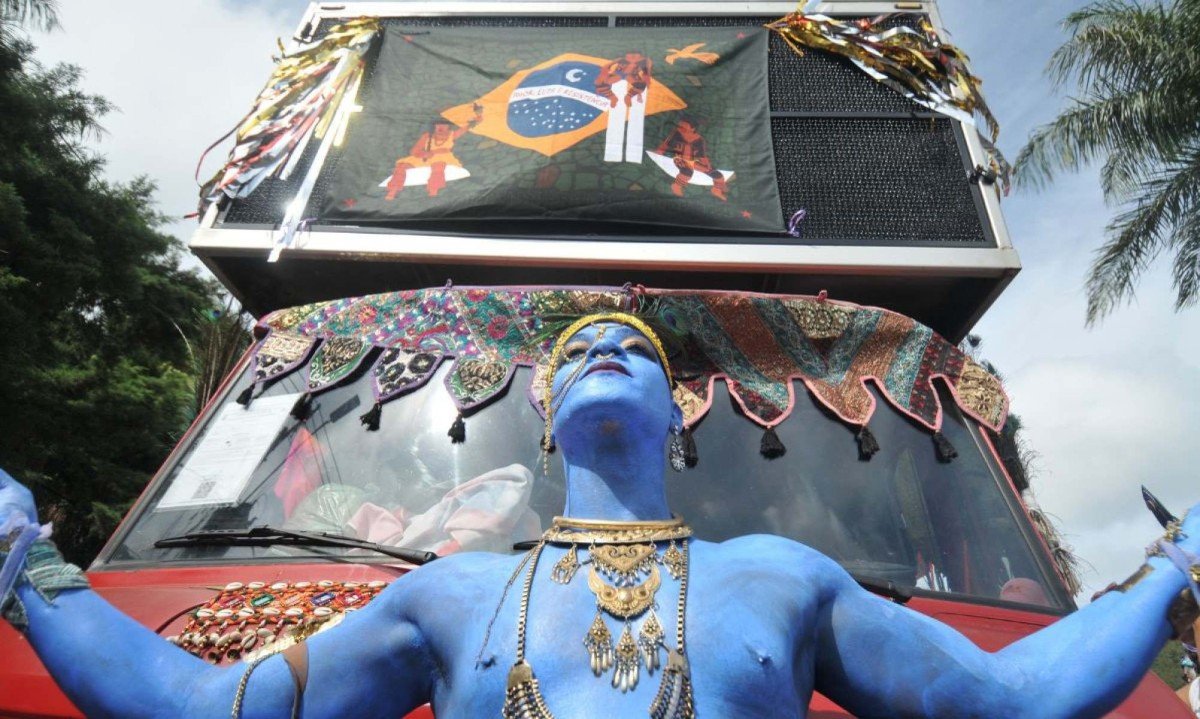 Pena de Pav&atilde;o de Krishna 