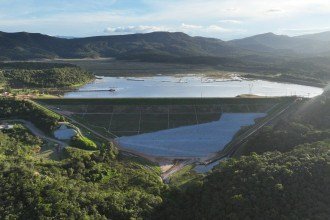 Barragem Norte Laranjeiras, Mina Brucutu -  (crédito: Brayan Deusdeth)