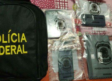 Seis mandados de busca e apreensão foram cumpridos em meio a investigação de corrupção eleitoral no pleito municipal de 2024 -  (crédito: Divulgação/PF)