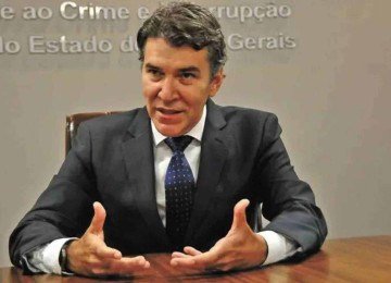 Jarbas Soares Júnior durante entrevista ao Estado de Minas, em 2023 -  (crédito: Marcos Vieira/EM/D.A. Press)