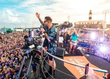 A Banda Eva, sob comando de Felipe Pezzoni, fará concentração na Avenida Afonso Pena
 -  (crédito: Tácio Moreira/Divulgação)