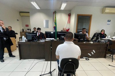 Luciano José Rossi foi condenado durante sessão do 1º Tribunal do Júri de Belo Horizonte, no Fórum Lafayette -  (crédito: Fórum Lafayette-BH/Divulgação)