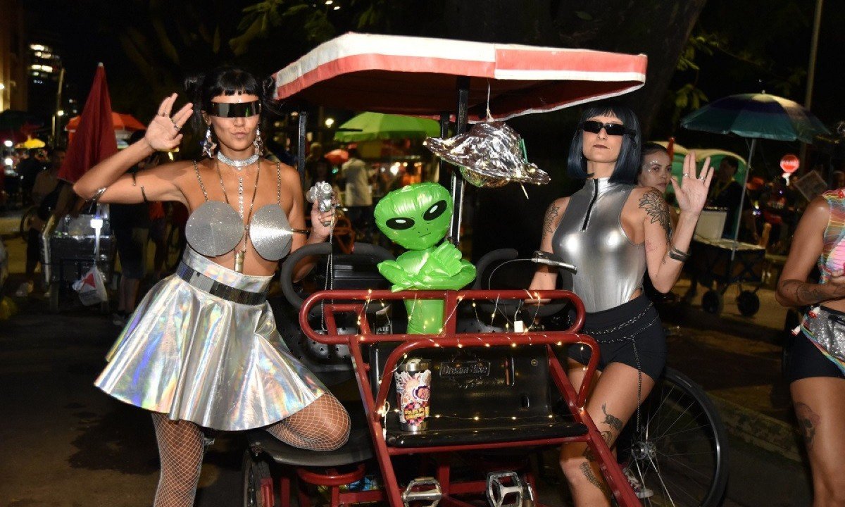 Bloco da Bicicletinha é um dos mais tradicionais de BH-Ramon Lisboa/EM/D.A.Press