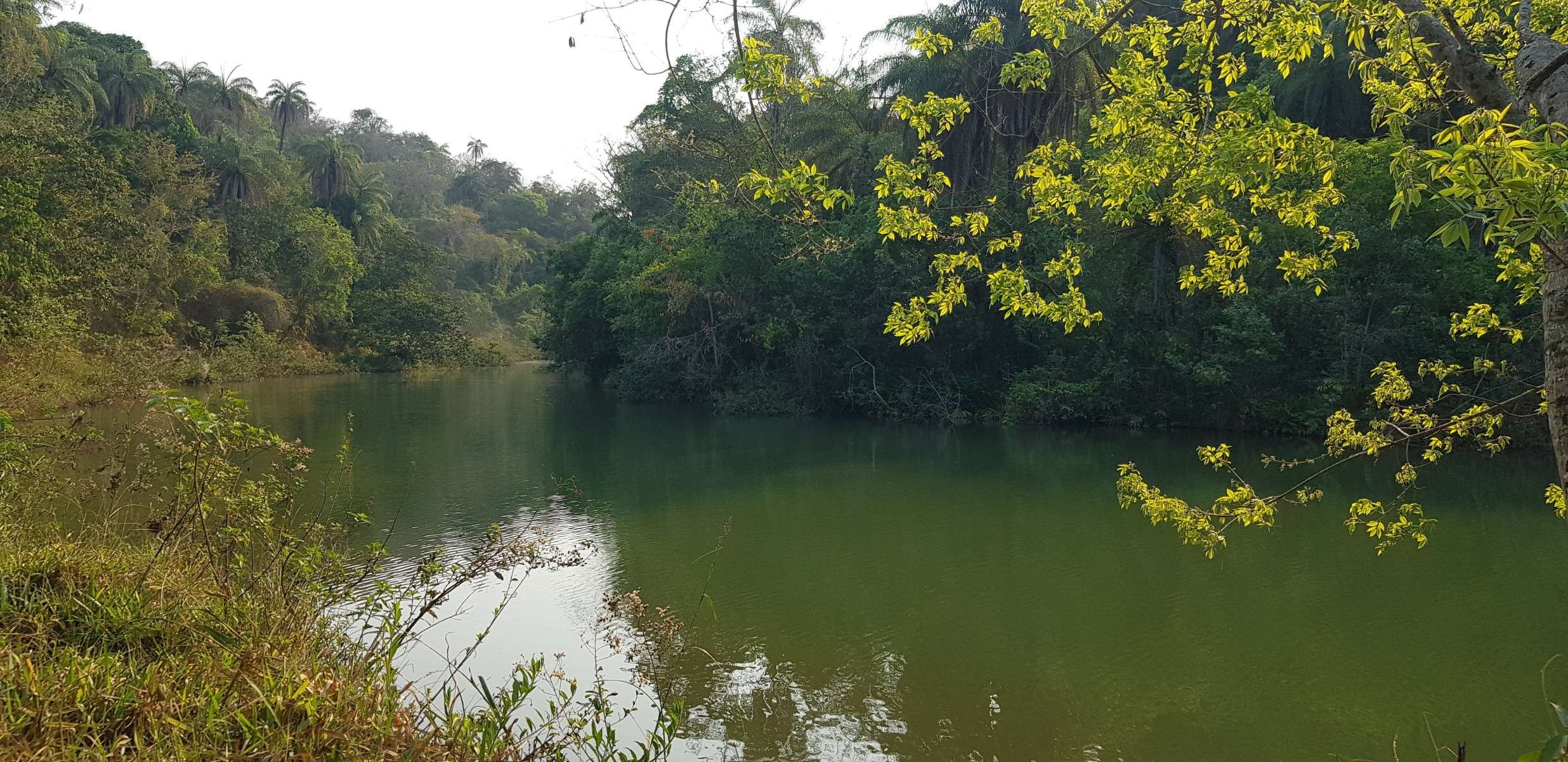 Po&ccedil;o de &aacute;guas verdes fica a 8km da Lagoa Central, em Lagoa Santa-Carlos Altman/EM