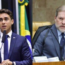 Nikolas quer impeachment de Toffoli: "Acorda, Senado!" - Zeca Ribeiro/Câmara dos Deputados e Luiz Silveira/STF