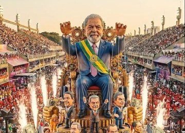 Zema faz vídeo com IA ironizando desfile em homenagem a Lula -  (crédito: Reprodução Redes Sociais)