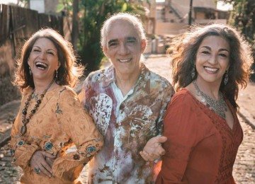 Formado por Nair Cândia, Jaime Alem e Jurema de Cândia, trio Janaju gravou catira, rock, valsa, baião, reggae, samba e Roberto Carlos -  (crédito: Nando Chagas/Divulgação)