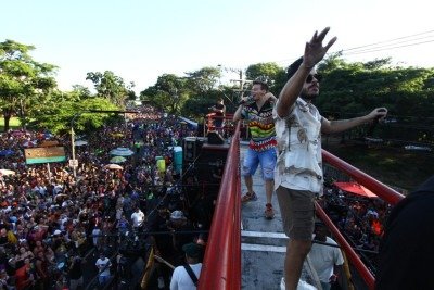 Sertanejo Michel Teló, acostumado a animar os foliões no carnaval de BH, vai repetir a dose esse ano e participa do Bloco  -  (crédito: Marcos Vieira /EM/DA. Press)