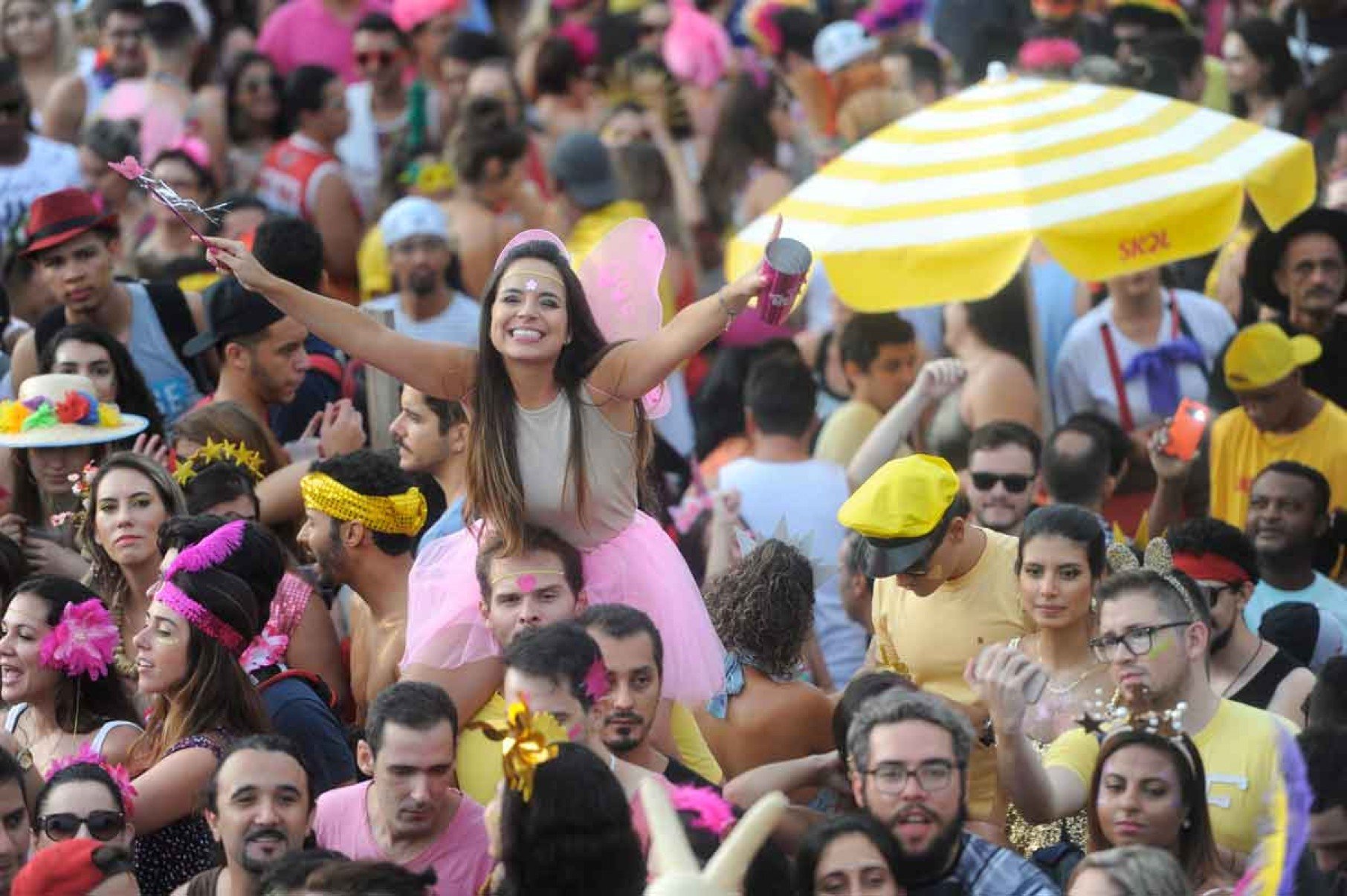 Leve a sério medidas de segurança e divirta-se a valer no carnaval de rua de BH
-Leandro Couri/EM/D.A Press