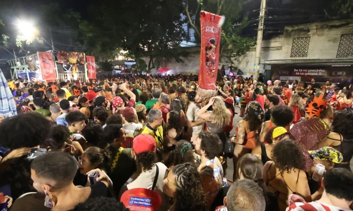 Grupo animou foliões com muito reggae-Marcos Vieira/EM/D.A.Press