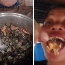 Influenciadora morre depois de comer ‘caranguejo-do-diabo’ - Redes sociais