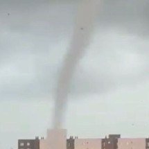 Vídeo: tornado atinge interior do Rio Grande do Sul - Redes sociais / reprodução