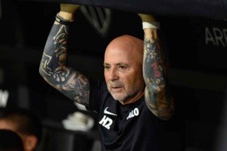 Sampaoli não resiste e é mais um técnico demitido pelo Galo em menos de um ano -  (crédito: Ramon Lisboa/EM/D.A. Press)