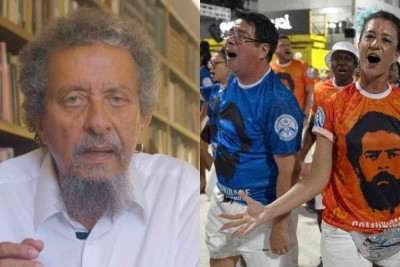 João Santana critica aproximação de Lula e Janja com a escola de samba Acadêmicos de Niterói -  (crédito: Reprodução/Redes sociais e Pablo Porciuncula/AFP)