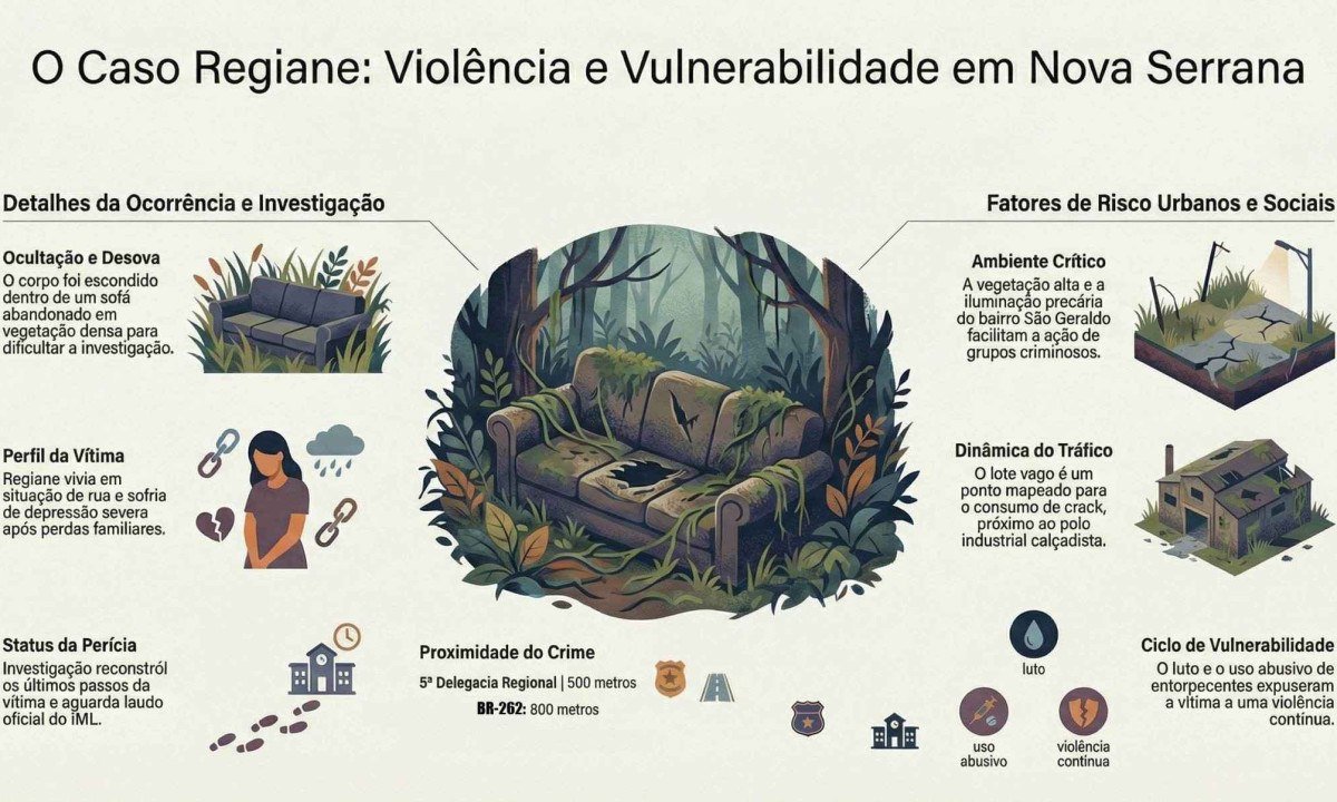 Dor, abuso e viol&ecirc;ncia em Nova Serrana 