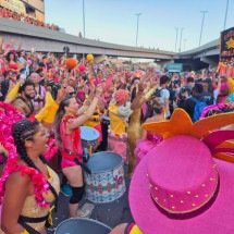 Megablocos em BH terão plano especial de segurança dos bombeiros - Jair Amaral/EM/D.A Press