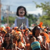 Volta Belchior comemora dez anos com cortejo no carnaval de BH - Alexandre Guzanshe/EM/D.A.Press