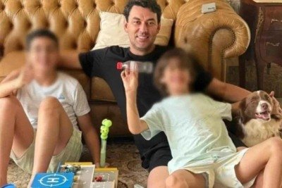 Thales Naves Alves Machado matou os filhos Miguel Ara&uacute;jo Machado e Ben&iacute;cio Ara&uacute;jo Machado, em Itumbiara (GO) -  (crédito: Redes Sociais/Reprodu&ccedil;&atilde;o)