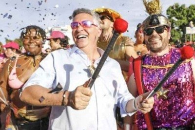 Prefeito Álvaro Damião celebra o Carnaval de BH -  (crédito: PBH/REPRODUÇÃO)
