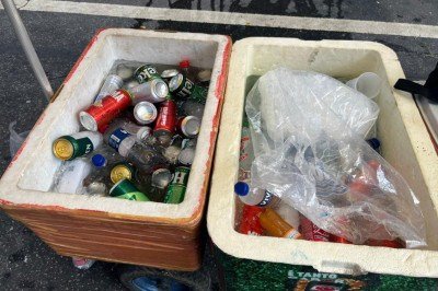 Drinks prontos t&iacute;picos de BH - como Mascate, Ch&aacute; de Cana e Lambe-Lambe - est&atilde;o entre as bebidas mais procuradas no carnaval 2026 -  (crédito: Wellington Barbosa/EM/D.A Press)