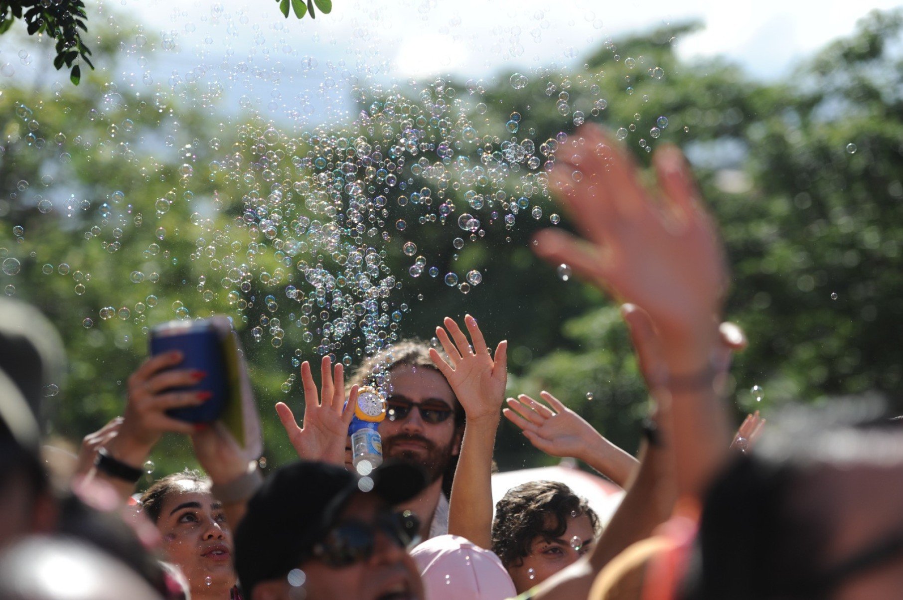 Desfile lembra a história e trajetória do cantor, com a presença da filha do artista
