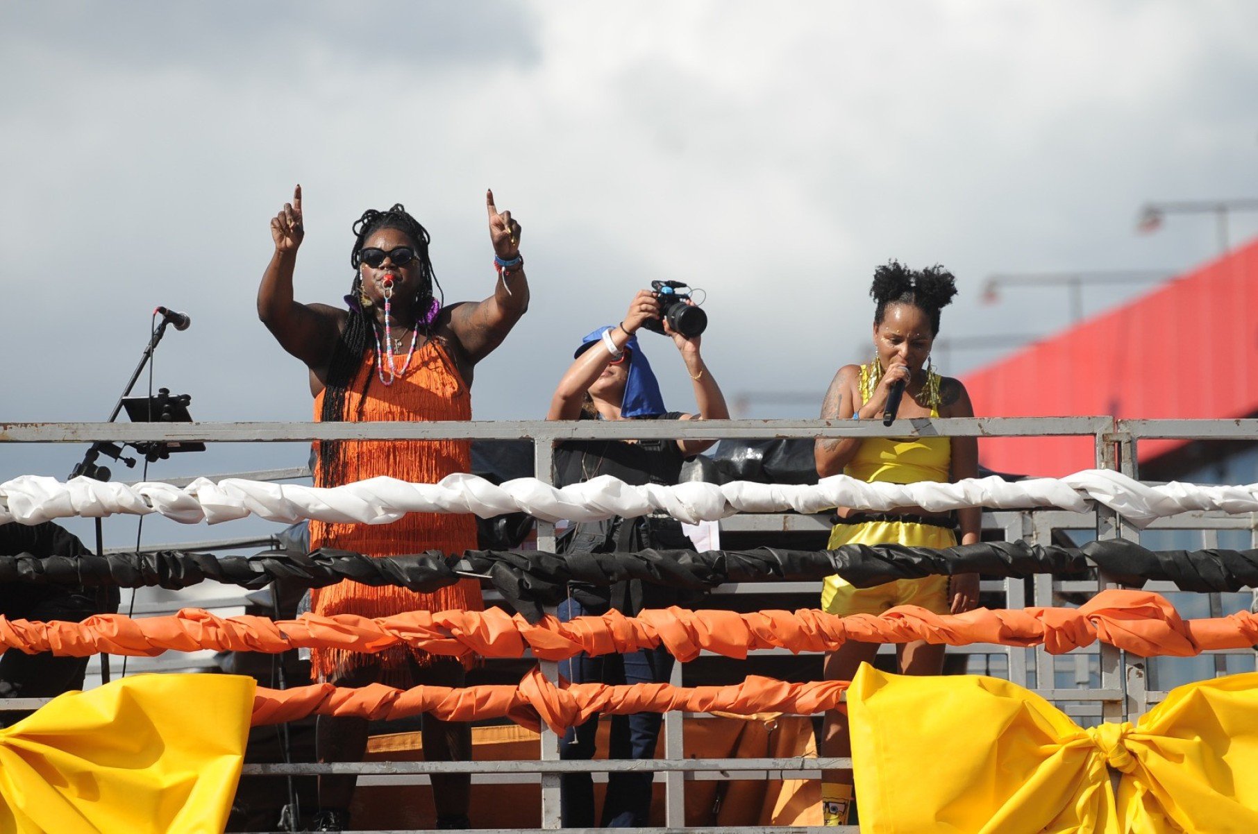 Desfile lembra a história e trajetória do cantor, com a presença da filha do artista
