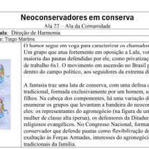 Zema diz que crítica a evangélicos em desfile de Lula será levada à Justiça - DCM/Reprodu&ccedil;&atilde;o