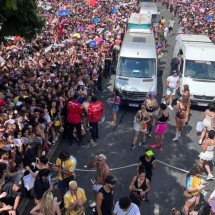 Foliões passam mal antes de Marina Sena cantar no Marinada em BH - Laura Scardua/EM/D.A.Press