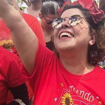 Fãs expressam saudades de Lô Borges no Bloco da Esquina - Izabella Caixeta/EM/D.A Press