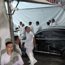 Lula chega à Sapucaí para desfile que homenageia sua trajetória política - REDES SOCIAIS/REPRODUÇÃO