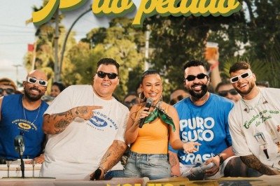 <p><span style='font-weight: 400;'>O grupo Menos É Mais liderou o ranking de músicas mais ouvidas do Brasil em 2025 com “P do Pecado”, parceria com Simone Mendes, segundo levantamento da Pro-Música, entidade que reúne dados de diversas plataformas de streaming. </span></p>
 -  (crédito: Divulgação)