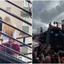 Luísa Sonza para trio em BH: 'Se tu encostar nessa mulher, acabo contigo' - Redes sociais/Reprodução