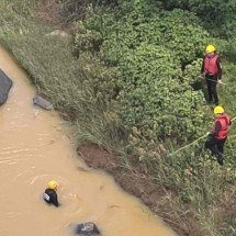 MG: corpo de jovem que se afogou em cachoeira é encontrado - Reprodu&ccedil;&atilde;o CBMMG